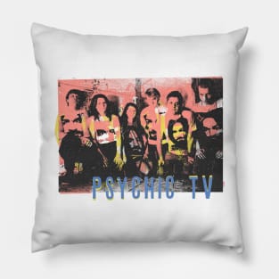 vintage psychic tv // fanart by psycho99 Pillow