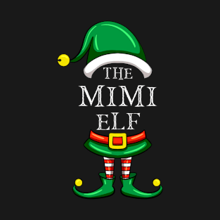 The Mimi Elf Matching Family Christmas Pajama T-Shirt