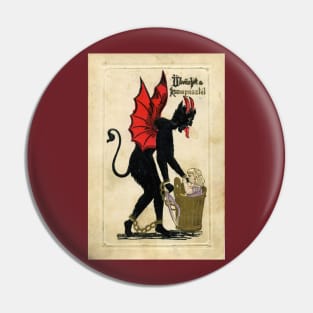 Antique Krampus Pin