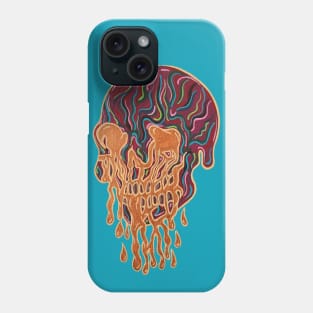 Drippy Skull Phone Case