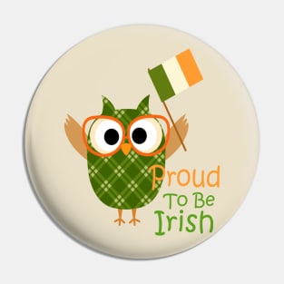 Proud to be Irish Pin