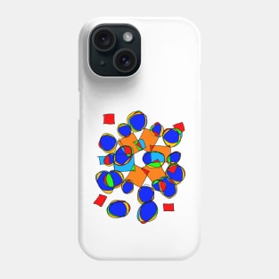 Bright Doodle Abstract Art Phone Case