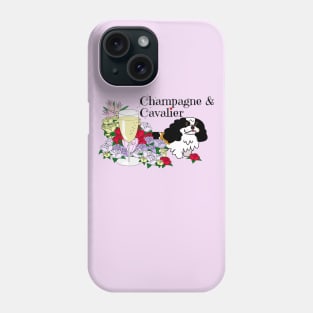 Champagne & Cavalier Phone Case