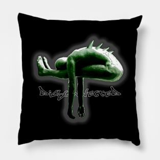 disconnected man retro Pillow