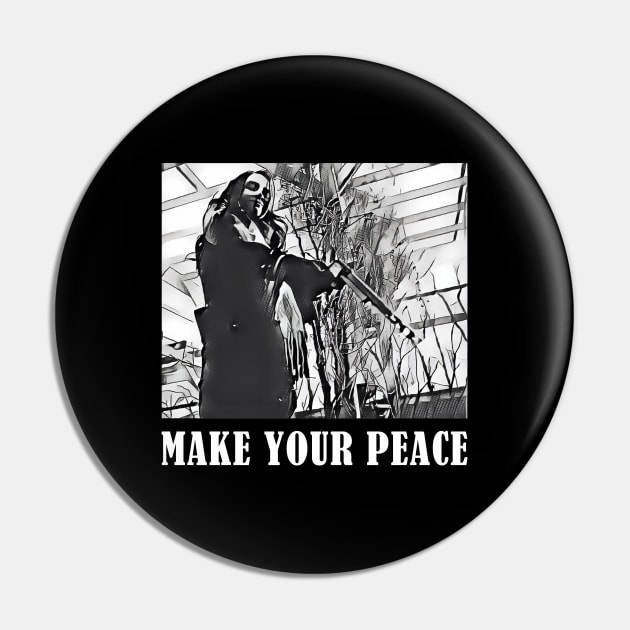 Wynonna Earp Make Your Peace Pin by BiancaEm