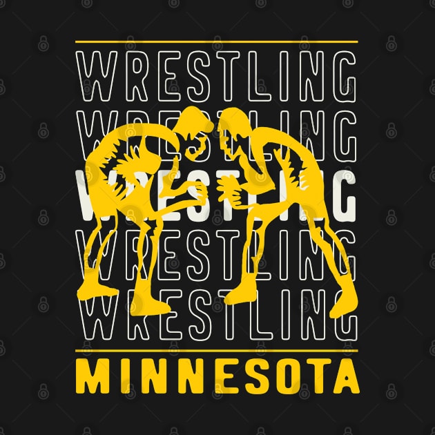 Wrestling Minnesota by tropicalteesshop