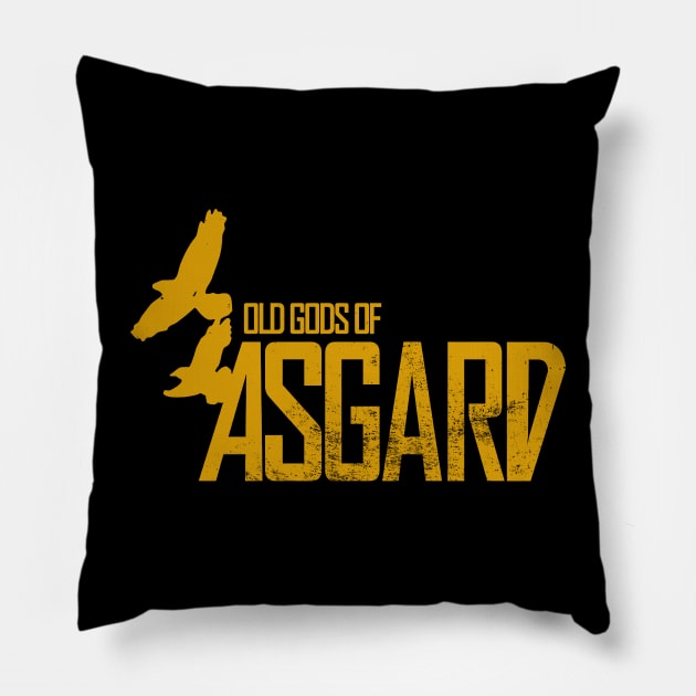 Old Gods of Asgard Band Pillow by gusfaridi