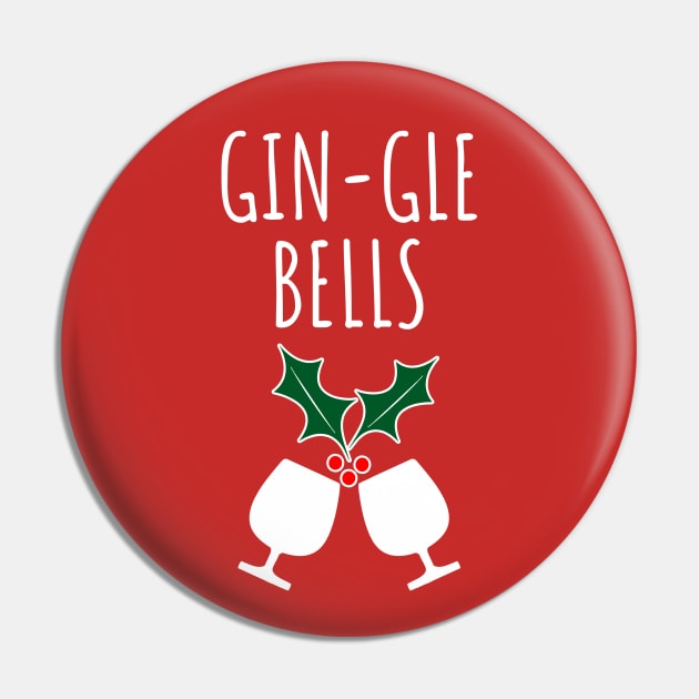 Gin-gle Bells Pin by LunaMay