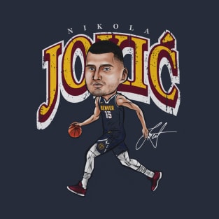 Nikola Jokic DN Cartoon T-Shirt