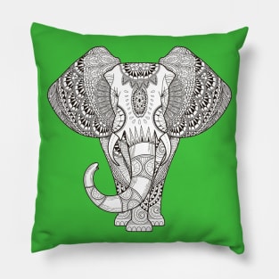 White Elephant Pillow