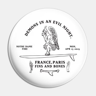 DEMONS IN AN EVIL NIGHT Pin