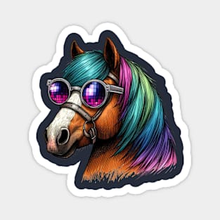 Disco Horse Magnet