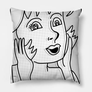 Lichtenstein.WOW! Pillow