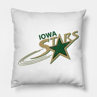 Defunct Iowa Stars Hockey Team Pillow