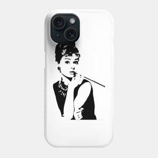 Audrey Hepburn - an icon Phone Case