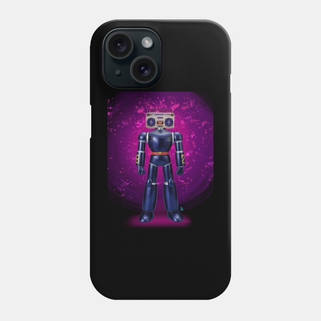 Super Boom bots! Phone Case by SAENZCREATIVECO