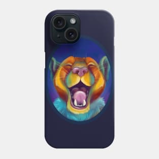 Rainbow cougar Phone Case