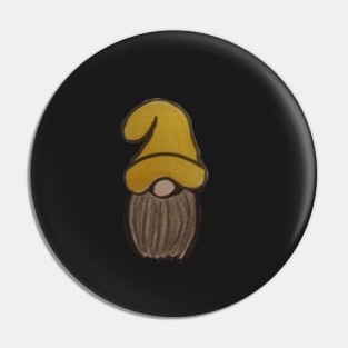 Yellow Gnome Pin