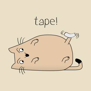 Cat - tape! T-Shirt