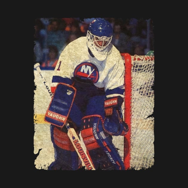 Jeff Hackett, 1988 in New York Islanders by Momogi Project