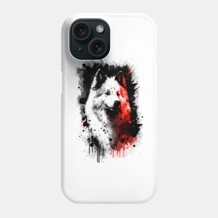 Samoyed Dog Breed Portrait Phone Case