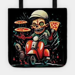 Zombie Pizza Guy Tote