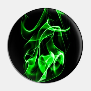 Smoke Close Up Pin