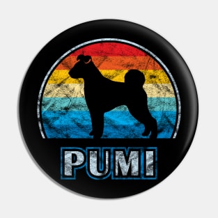 Pumi Vintage Design Dog Pin