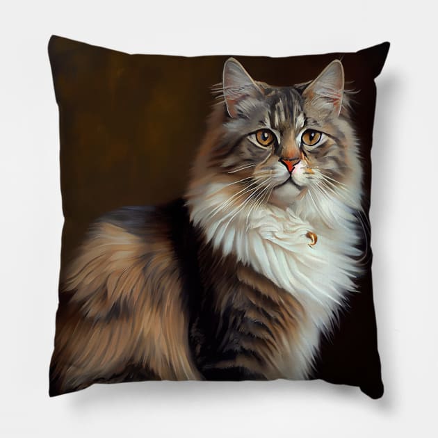 American Bobtail Pillow by ABART BY ALEXST 