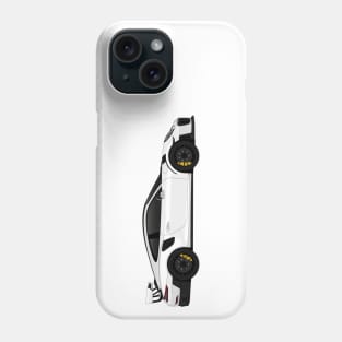 GT2RS Side White Phone Case