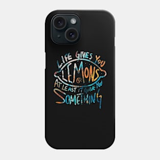 VINTAGE AJR LEMONS ABSTRACT Phone Case