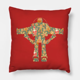 Holiday Space Ranger Pillow