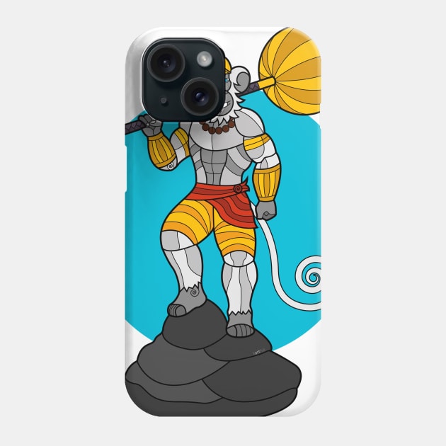 Hanuman Phone Case by artofkarthik