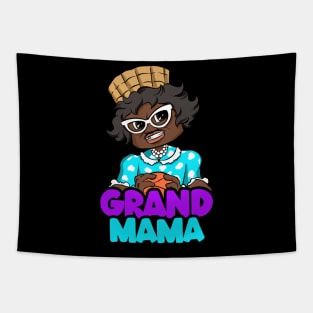 CARTOON GRANDMAMA Tapestry