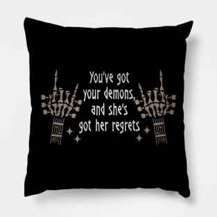 Feel Like A Brand-New Person But You'll Make The Same Old Mistakes Quotes Pillow