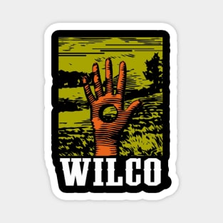 WILCO MERCH VTG Magnet