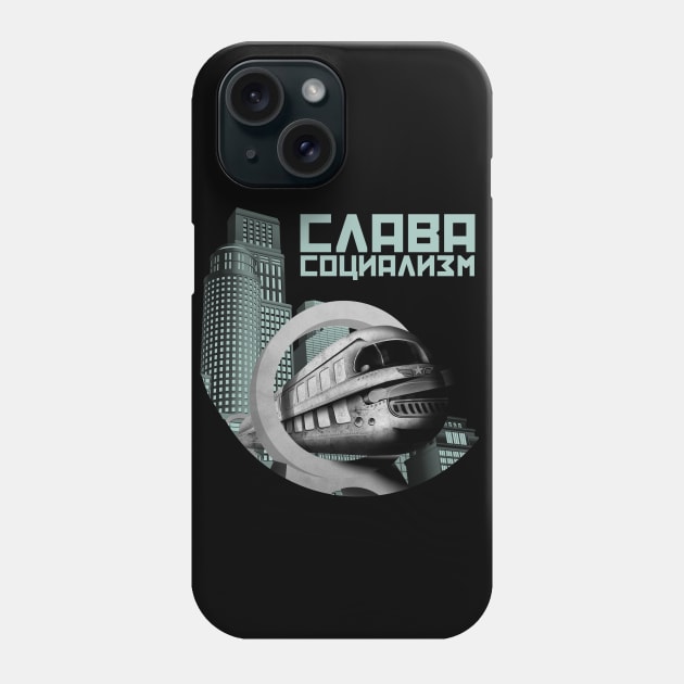 retro future Phone Case by ZCardula