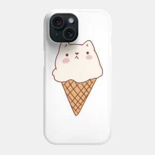 Ice cream cat Phone Case