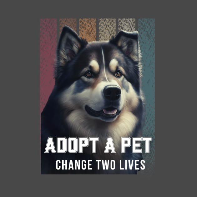 Adopt a pet - Change two lives by Something Clever