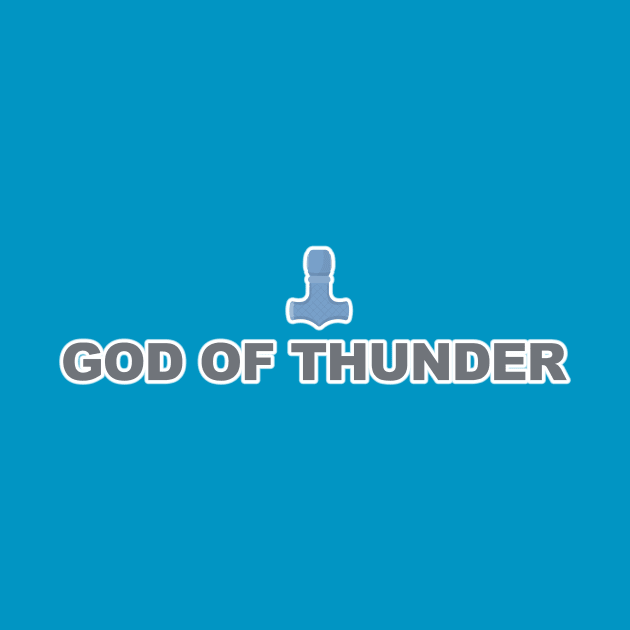 Thor Mjolnir God of Thunder Hammer Viking Nordic by Grassroots Green