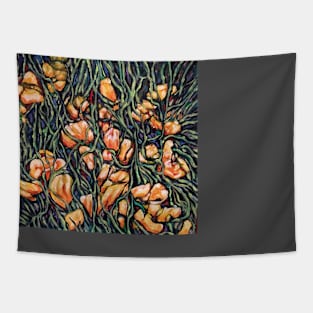 Sweet pea tangle Tapestry