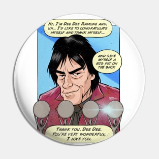 Dee Dee Ramone - Hall of Fame Speech Pin