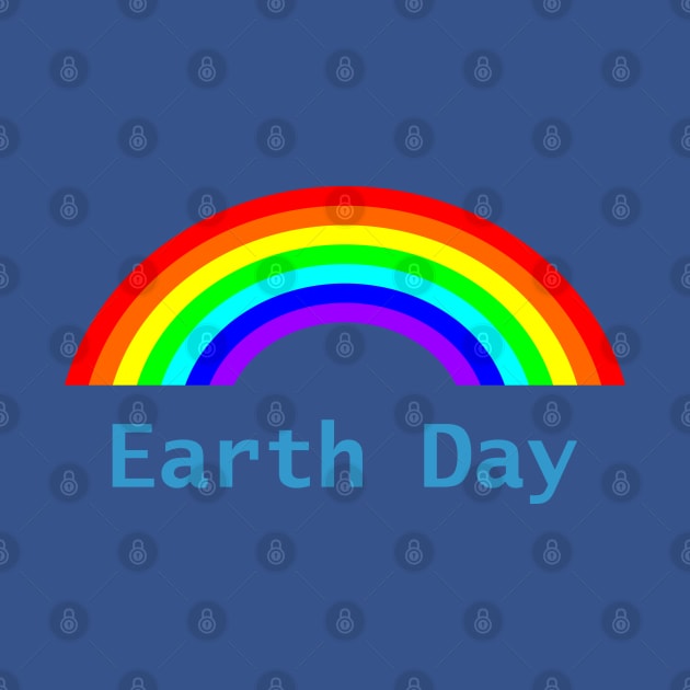 Earth Day Rainbow Celebration by ellenhenryart