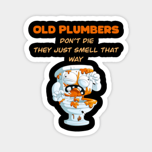 Funny Plumbers Profession Magnet