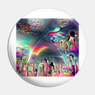 Psychedelic Afterlife Pin