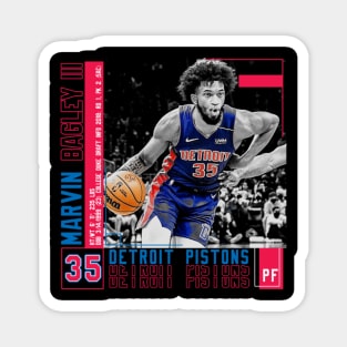 Marvin Bagley Paper Poster Magnet