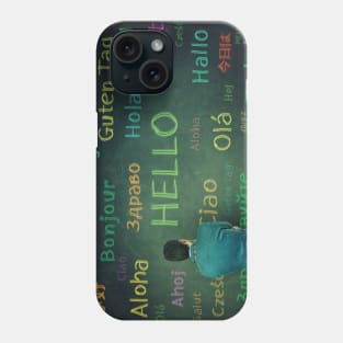 learning different languages Phone Case