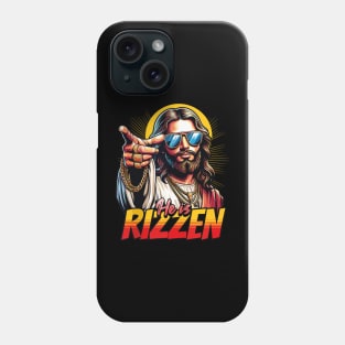 He is Rizzin' Jesus Cool Easter Phone Case