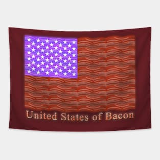 United States of Bacon Tapestry