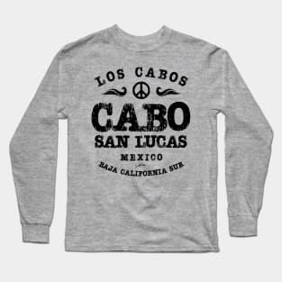  Cabo San Lucas Vintage Tribal Fish Long Sleeve T-Shirt :  Clothing, Shoes & Jewelry